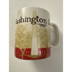Washington DC Starbucks Coffee Mug Collector Series E4
